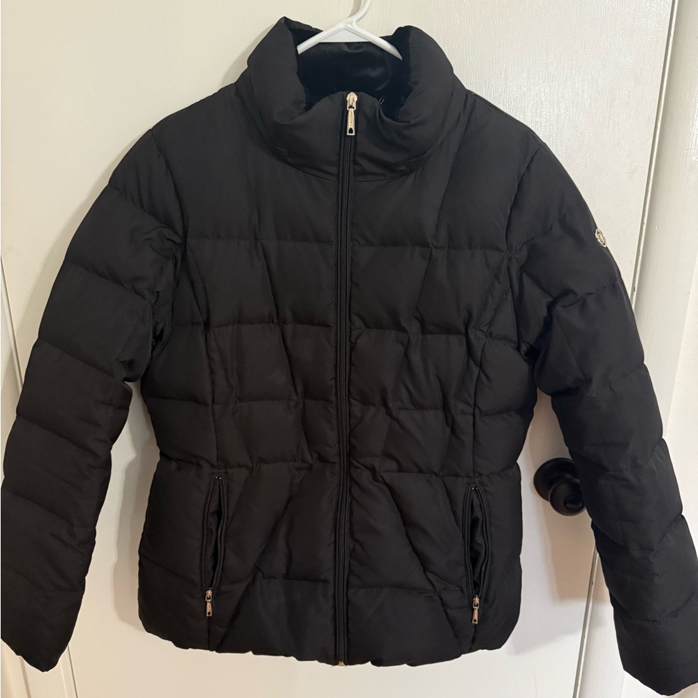 Calvin Klein puffer coat - black